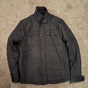Men's Black Quilted Jacket